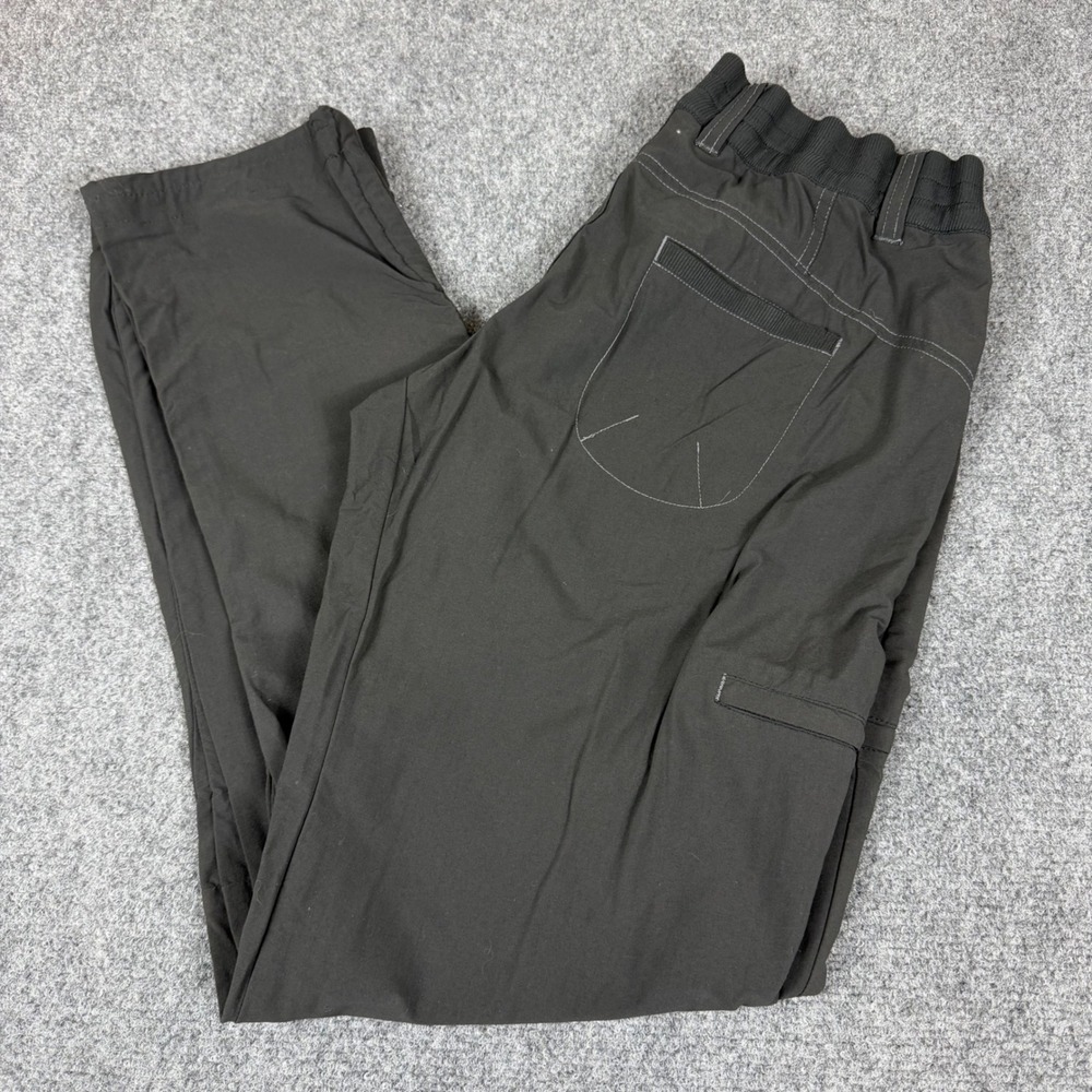 Kuhl Splash Hiking Pants Womens 8 Regular Dark Grey Outdoor Cargo Straight Leg